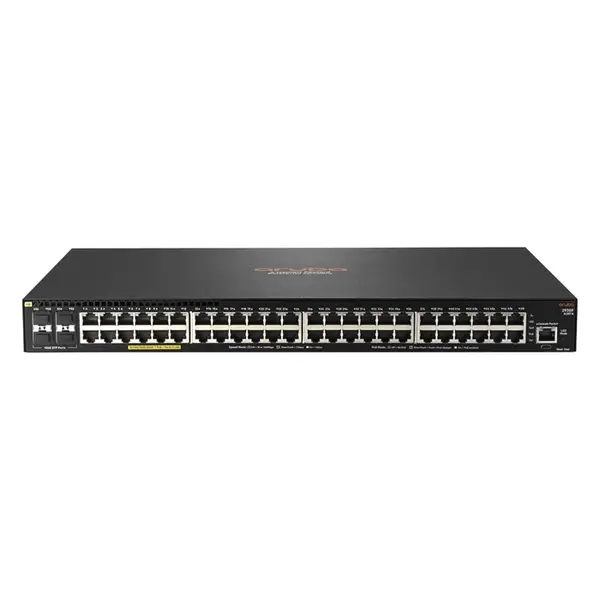 HP JL557A#ABA | Aruba 2930F Series 2930F 48G PoE+ 4SFP 740W 48 x RJ-45 PoE+ 10/100/1000Base-T and 4 x SFP Ports Layer 3 Manag...