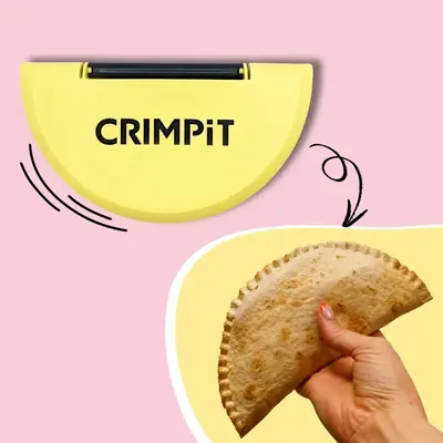 Large CRIMPiT Tortilla Sealer (10-12 flour tortillas)  - Mess-Free Meals, Versatile Cooking, Endless Recipe Ideas, Perfect ...