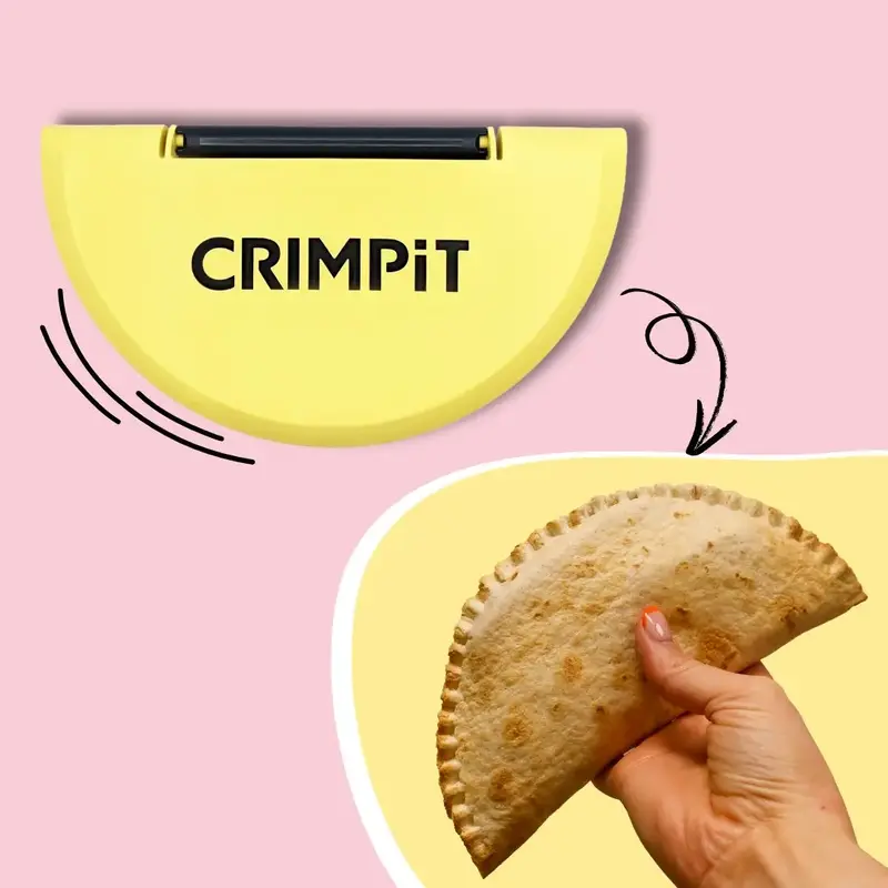 Large CRIMPiT Tortilla Sealer (10-12 flour tortillas)  - Mess-Free Meals, Versatile Cooking, Endless Recipe Ideas, Perfect ...