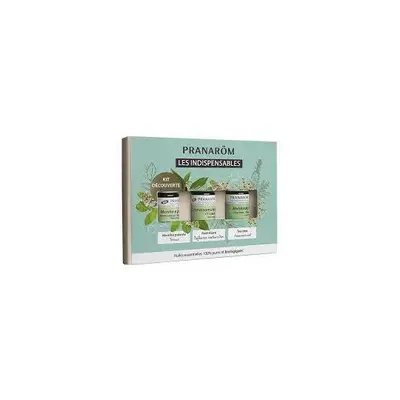 Pranarôm Kit Découverte Les Indispensables Bio 3x5ml