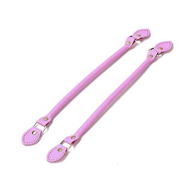Leaf End Microfiber Leather Sew on Bag Handles