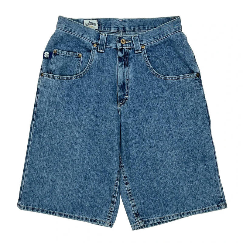 Lee Denim Shorts - 30W 13L Blue Denim