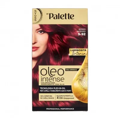Syoss Oleo Intense Ammonia Free Permanent Coloring With Oil Intense Red 5-92