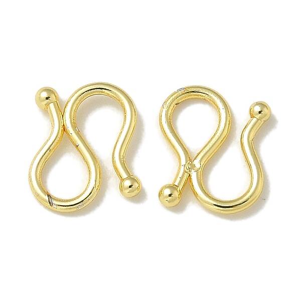 Brass S-Hook Clasps