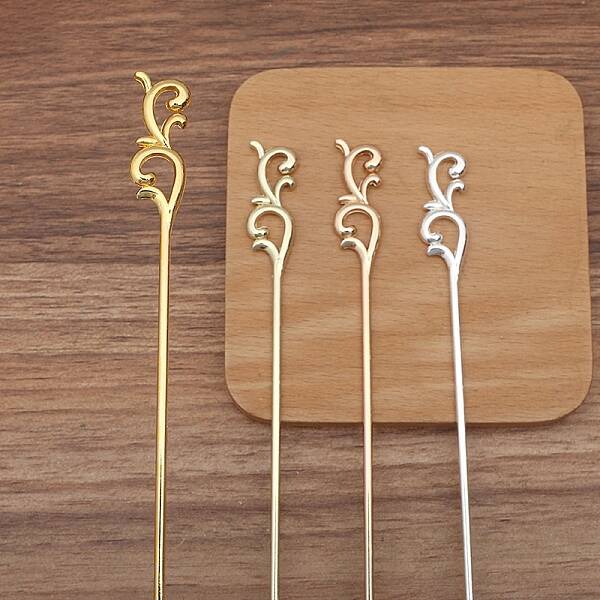 Alloy Flower Hair Sticks