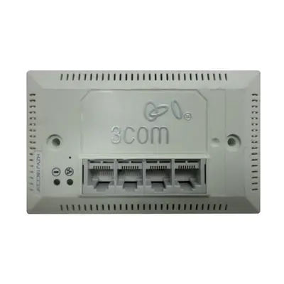 3Com 3CNJ90 | NJ90 Network Jack Ethernet Switch 4 x 10/100Base-TX LAN Ethernet Switch