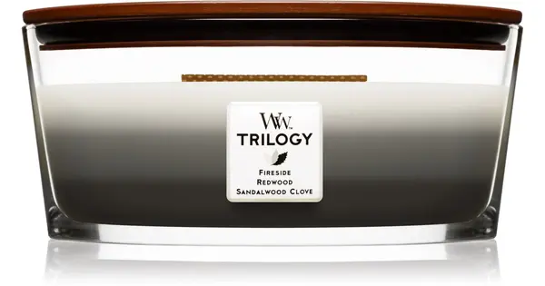 Woodwick Trilogy Warm Woods 16oz Candle