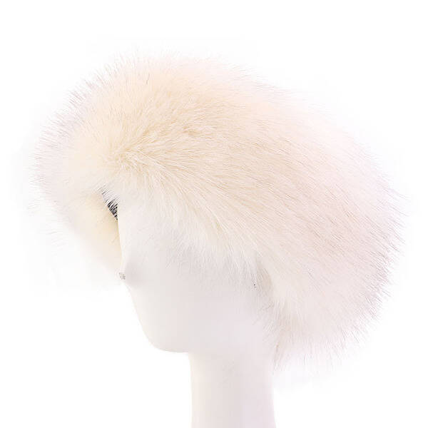 Faux Fur Fiber Yarn Warmer Headbands