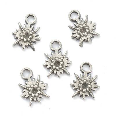 Non-Tarnish 304 Stainless Steel Pendant Rhinestone Settings