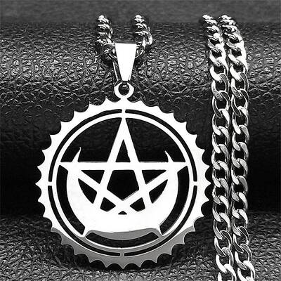 304 Stainless Steel Enamel Necklaces