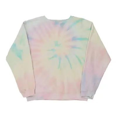 Age 13-14 Dreamsicle Tie-Dye Sweatshirt - XL Multicoloured Cotton Blend