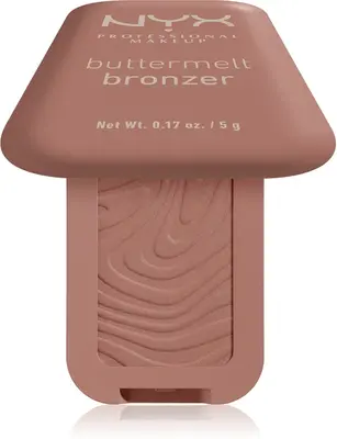 NYX Professional Makeup Buttermelt Bronzer in cream color 03 Deserve Butta 5 g