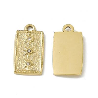 PVD Vacuum Plating 201 Stainless Steel Pendants