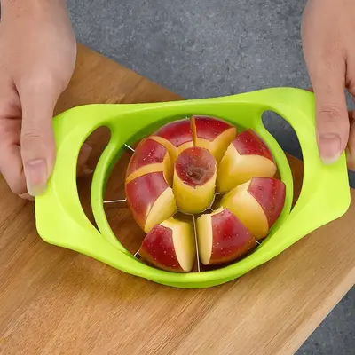 Apple Slicer, 1 Count Fruit Separator Kitchen Accessories, Stainless Steel Apple Cutter, Apple Corer Slicer, Kitchen Gadgets