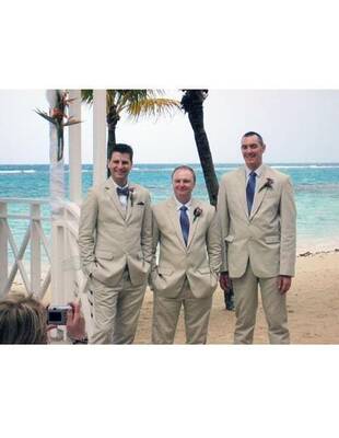 Mens Slim Fit 3 Piece Suits -  Vested Slim Fit Suit