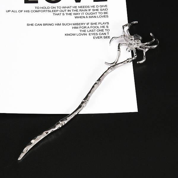 Spider Alloy Hair Sticks