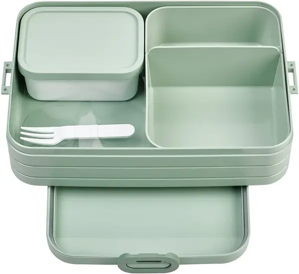 Mepal Bento Large large lunch box Nordic sage color