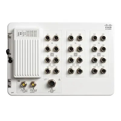 Cisco IE-3400H-24T-E= | Catalyst IE3400 Heavy Duty Series IE-3400H-24T 24 x Ports 10/100Base-T Layer 2 Managed Wall-mountable...