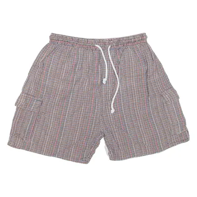 DIESEL Mens Casual Shorts Brown Check L W30