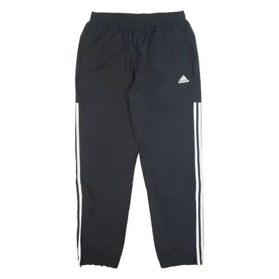 ADIDAS Mens Track Pants Black Tapered M W28 L30