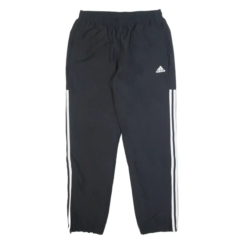 ADIDAS Mens Track Pants Black Tapered M W28 L30