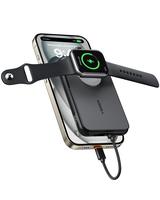 VEGER 10000mAh Ultra-Portable Chargeable Power Bank with Detachable Cable, 20W PD Fast Charging for Smartphones & Smartwatch...