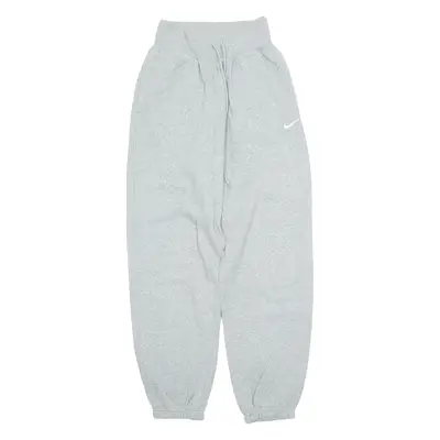 NIKE Mens Joggers Grey Tapered XS W25 L29