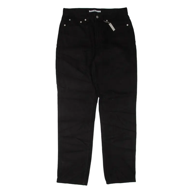 TOMMY HILFIGER Womens Jeans Black Regular Tapered W30 L32