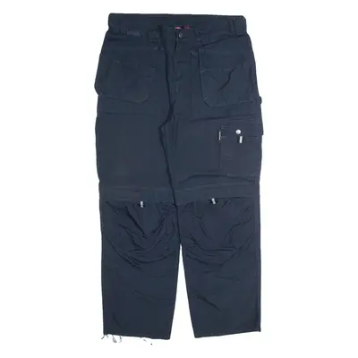 DICKIES Workwear Mens Trousers Blue Regular Straight W36 L28