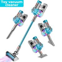 toys4-in-1 Kids Vacuum That Really Work, Toddler Pretend Play Cleaning Toy Set W/ Light & Sound, Interactive Toy Cleaner Birt...