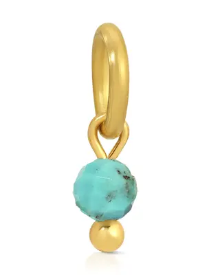 December Turquoise | Metal Color: Gold