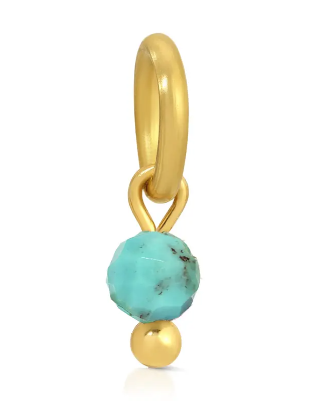 December Turquoise | Metal Color: Gold