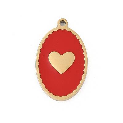 304 Stainless Steel Enamel Pendants