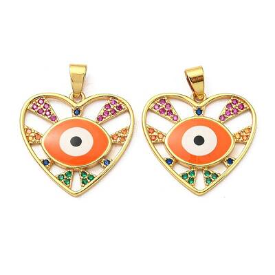 Real 18K Gold Plated Brass Pendants