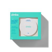 Zimba Minty Teeth Whitening Powder and Stain Remover - Peroxide-Free Teeth Whitener for Coffee, Wine, and Other Stains - 30 g...
