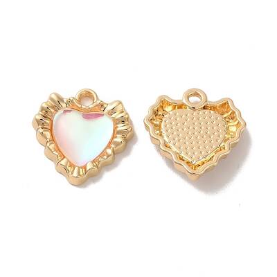 Rack Plating Alloy Resin Pendants