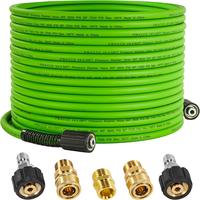PWACCS Pressure Washer Hose for Power Washer - 50 FT x 1/4\