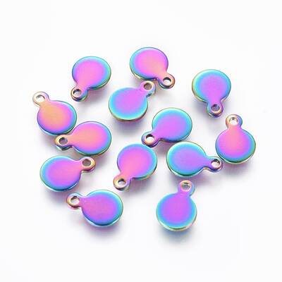 Ion Plating(IP) 304 Stainless Steel Charms