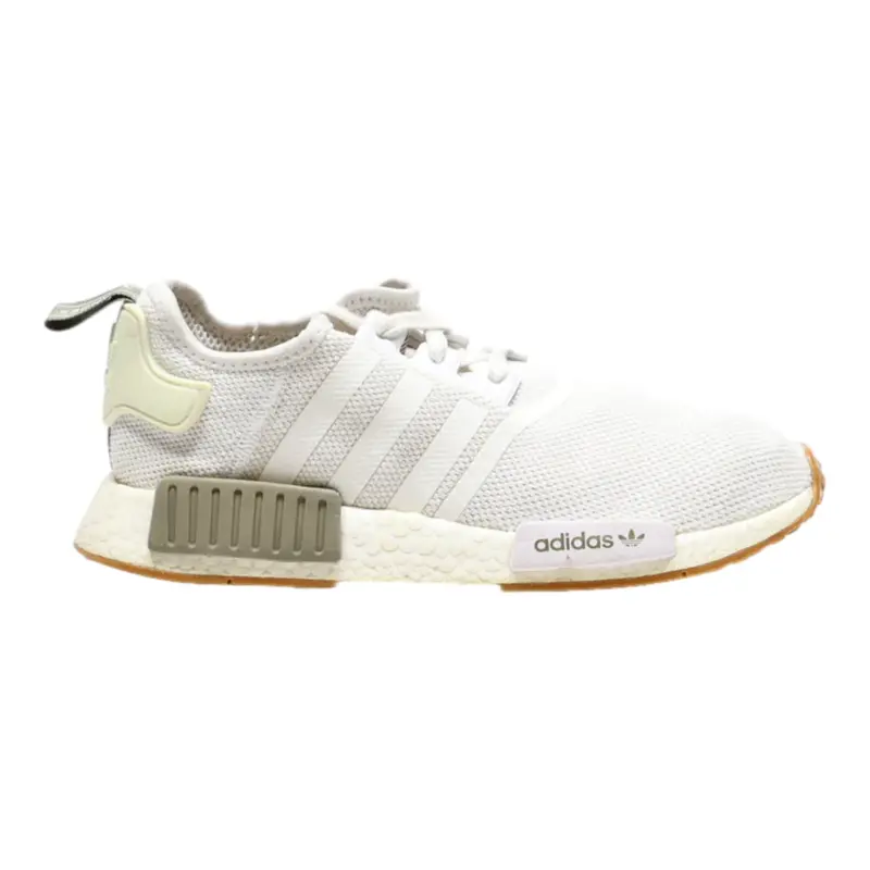 ADIDAS Sneaker Trainers White Canvas Mens UK 7.5