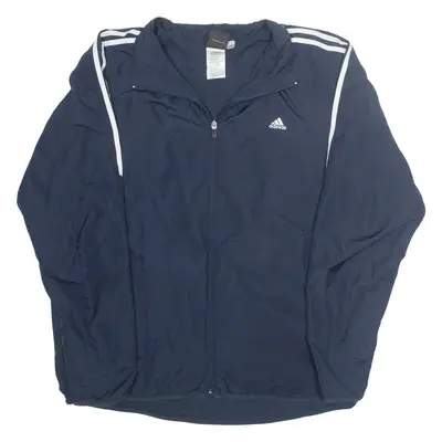 ADIDAS Mens Track Jacket Blue XL