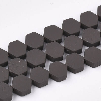 Spray Painted Non-magnetic Synthetic Hematite Beads Strands