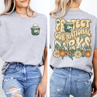Protect Our National Parks 2 Sides T-Shirt, Subtle Anti Jump Sweatshirt, Respect The Local Wildlife Hoodie, Yosemite Joshua P...
