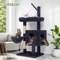 CT47CF Versatile Play Cat Tree For Large Cats With Hammock Platforms And Scratching Posts
