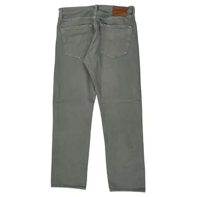501 Levis Jeans - 32W 30L Khaki Cotton