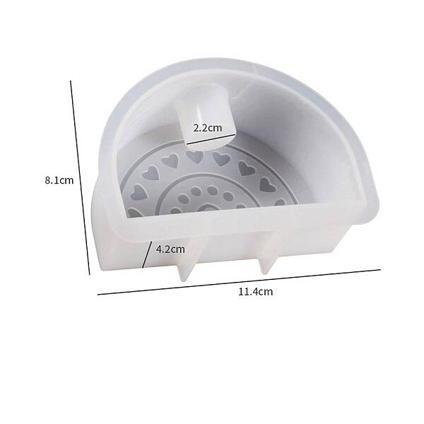Silicone Candle Holder Mold for Vertical