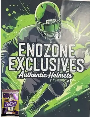 Football Cards and One (1) EE Authentic Helmet