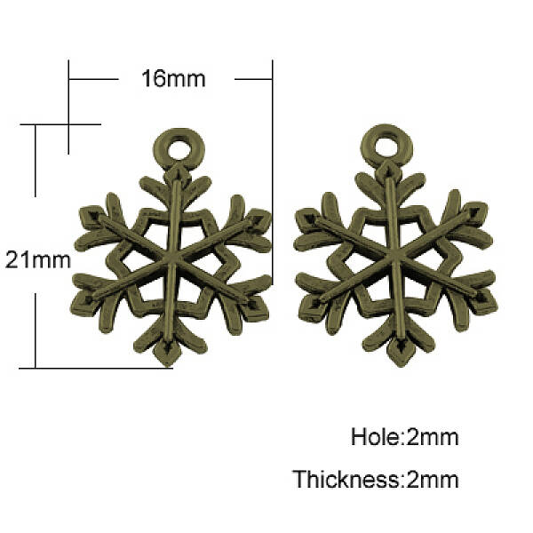 Tibetan Style Alloy Pendants