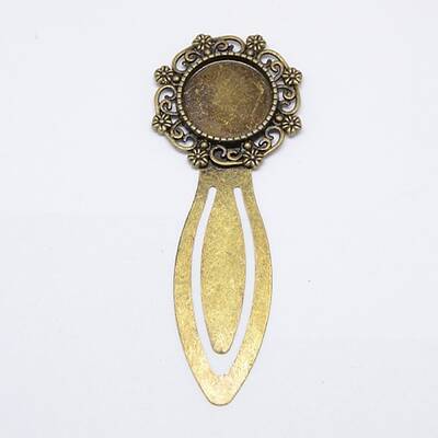 Tibetan Style Bookmark Cabochon Settings