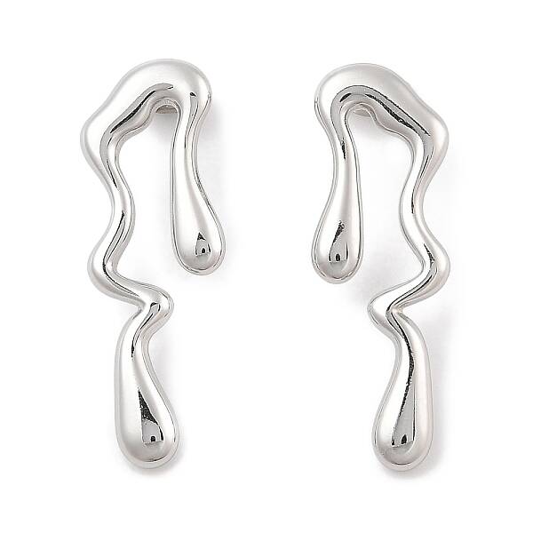 304 Stainless Steel Stud Earrings