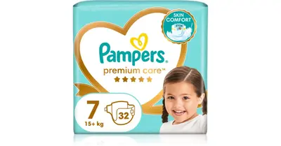 Pampers Premium Care size 7 disposable diaper 15+ kg 32 pieces